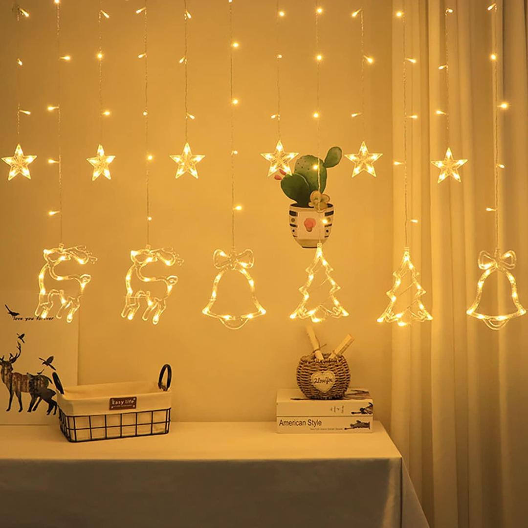 Beauenty Christmas Curtain Fairy Lights – Magical Holiday Lighting