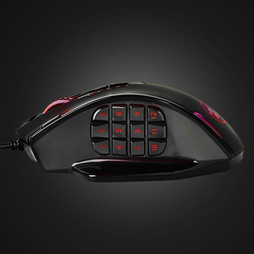 Red Dragon M908 One-Hander Macro Defines Mouse