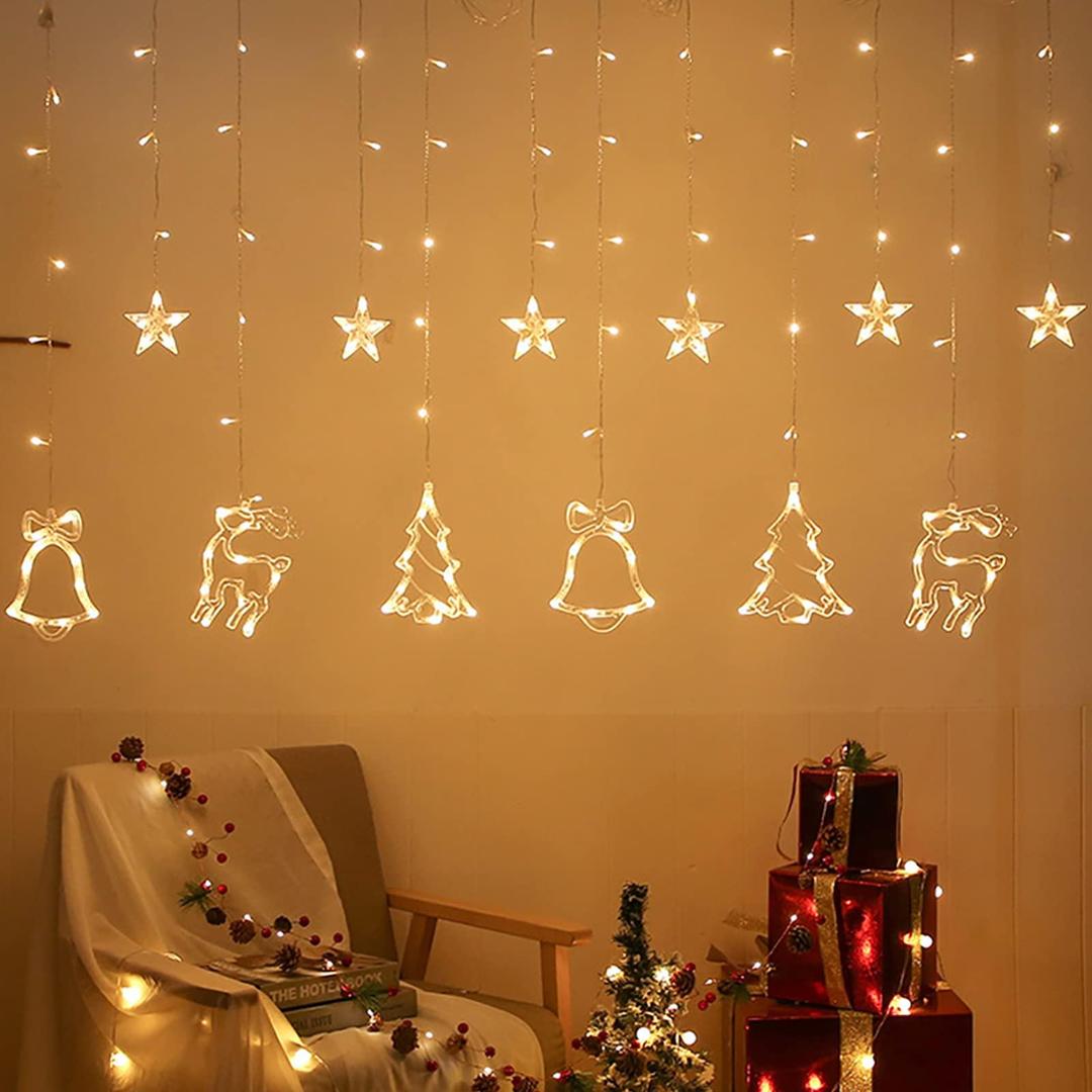 Beauenty Christmas Curtain Fairy Lights – Magical Holiday Lighting