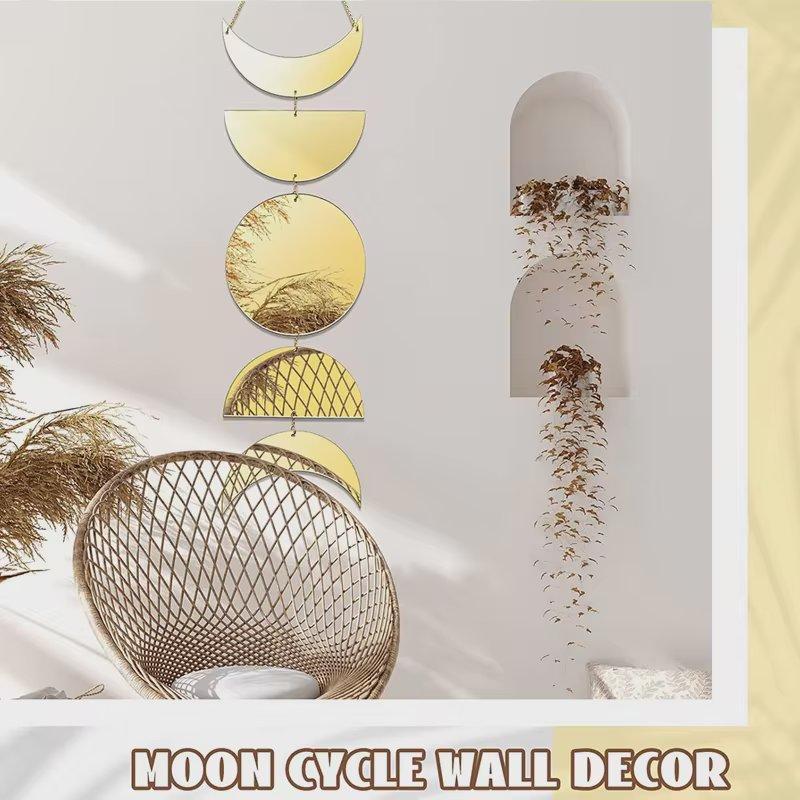 Acrylic Moon Cycle Wall Decor