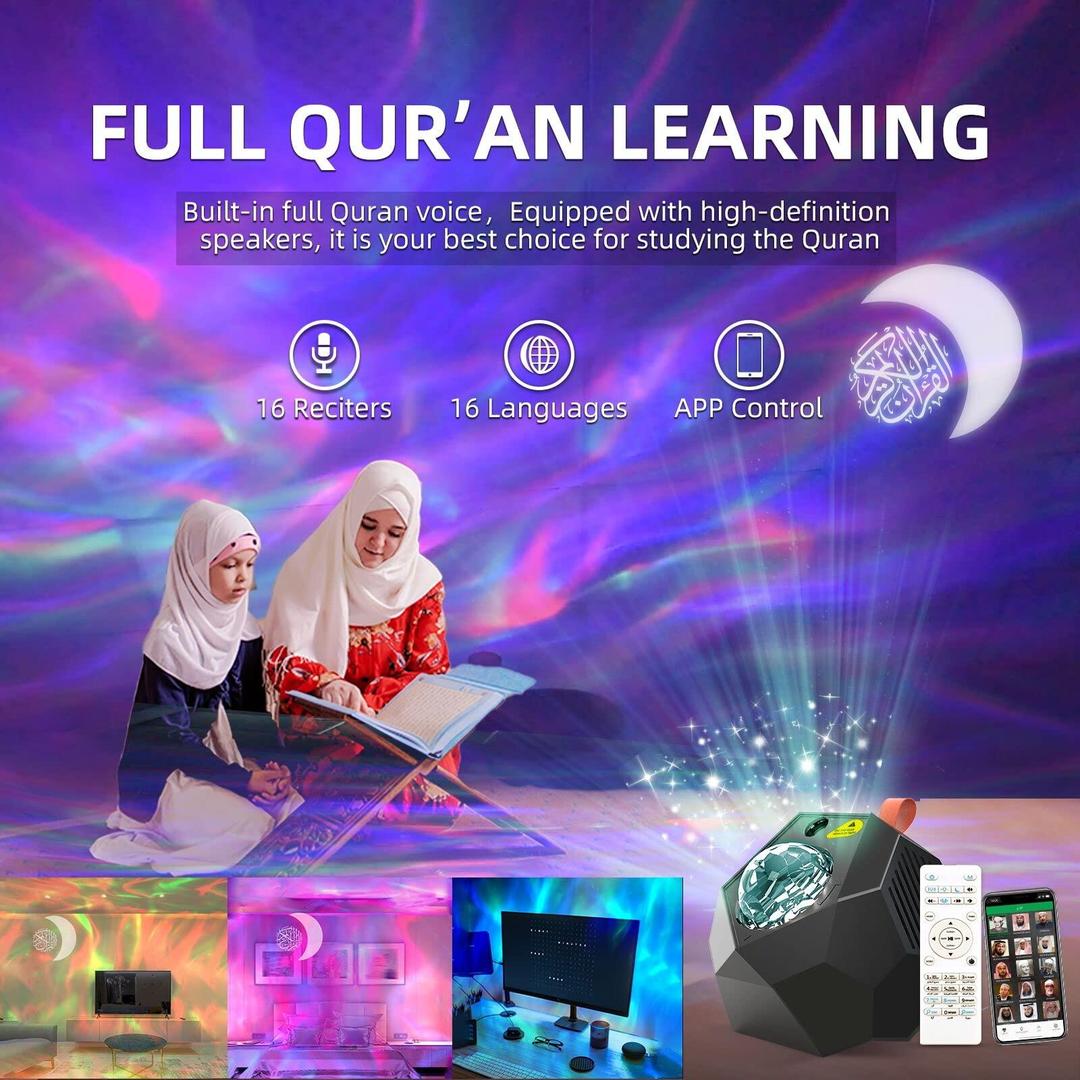 Galaxy Projector Quran Speaker – A Celestial Experience for the Soul