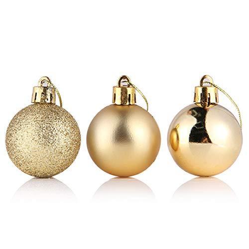 Gold Christmas Ball Ornaments – Elegant Festive Decorations